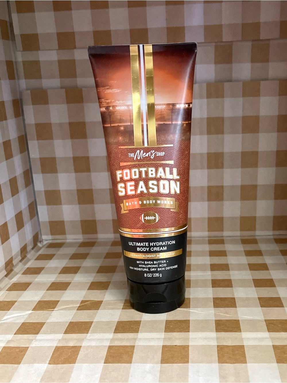 BATH & BODY WORKS MENS FOOTBALL SEASON ULTIMATE HYDRATION BODY CREAM
